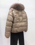 R&B | Lockere Pufferjacke - Warm & Vintage