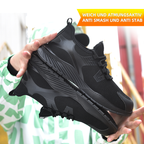 Atmungsaktiv SRA Nicht-slip EVA Vier Atmungsaktiv männer sicherheit Schuhe R&B