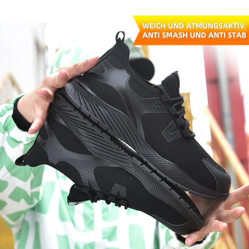 Atmungsaktiv SRA Nicht-slip EVA Vier Atmungsaktiv männer sicherheit Schuhe R&B