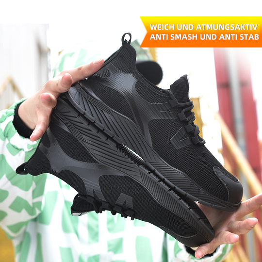 Atmungsaktiv SRA Nicht-slip EVA Vier Atmungsaktiv männer sicherheit Schuhe R&B
