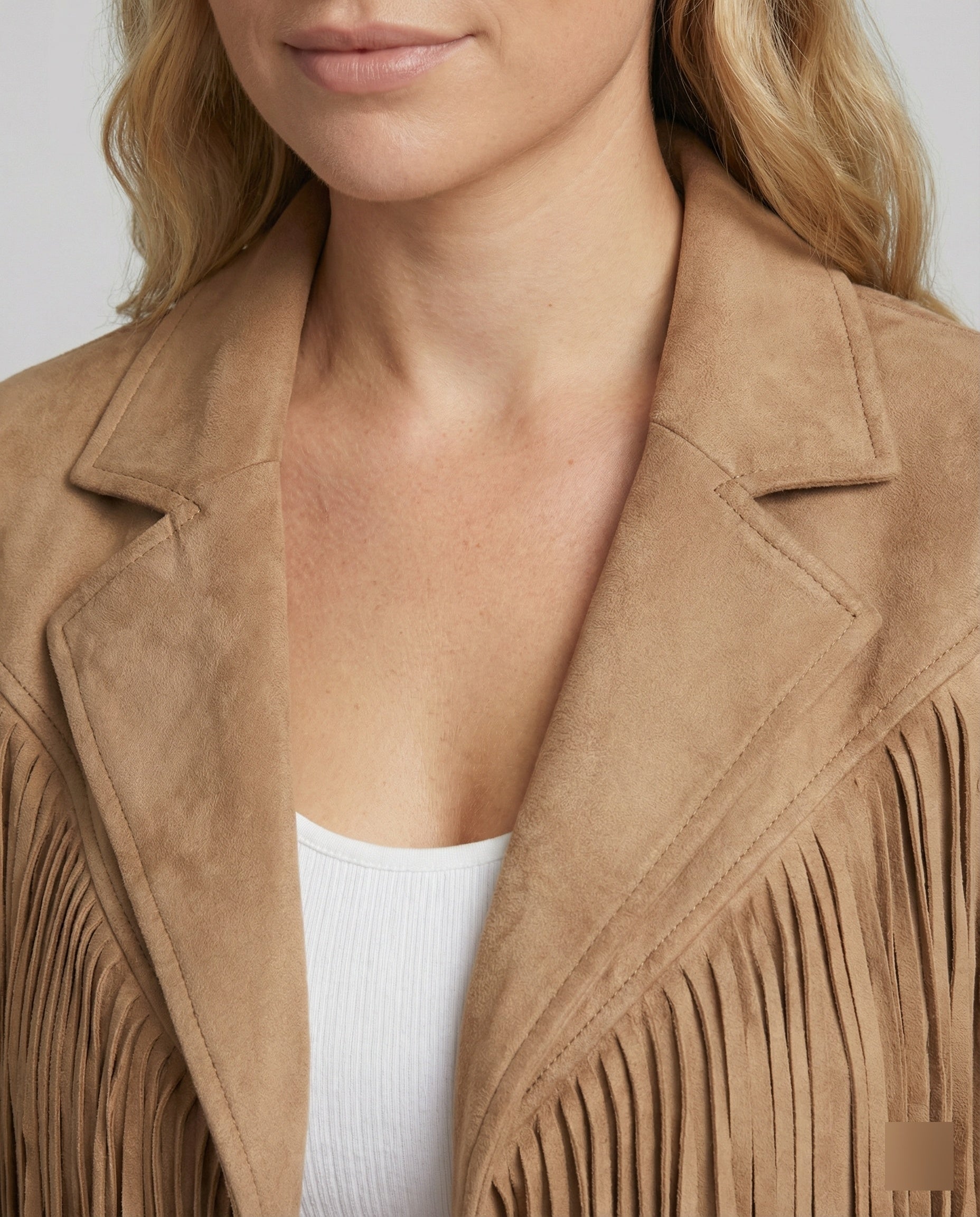 R&B | Retro Chic Jacke Mit Fransen
