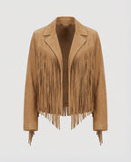 R&B | Retro Chic Jacke Mit Fransen