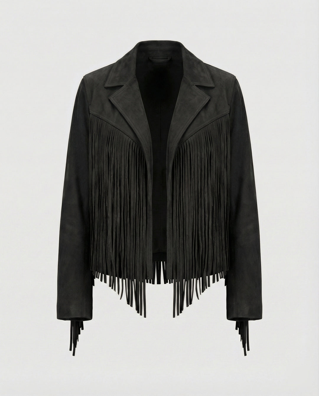 R&B | Retro Chic Jacke Mit Fransen