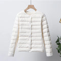 R&B | Faltbare Pufferjacke mit Druckknopfverschluss