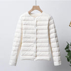 R&B | Faltbare Pufferjacke mit Druckknopfverschluss