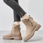 R&B | Wollgefütterte Reißverschlussstiefel für Damen
