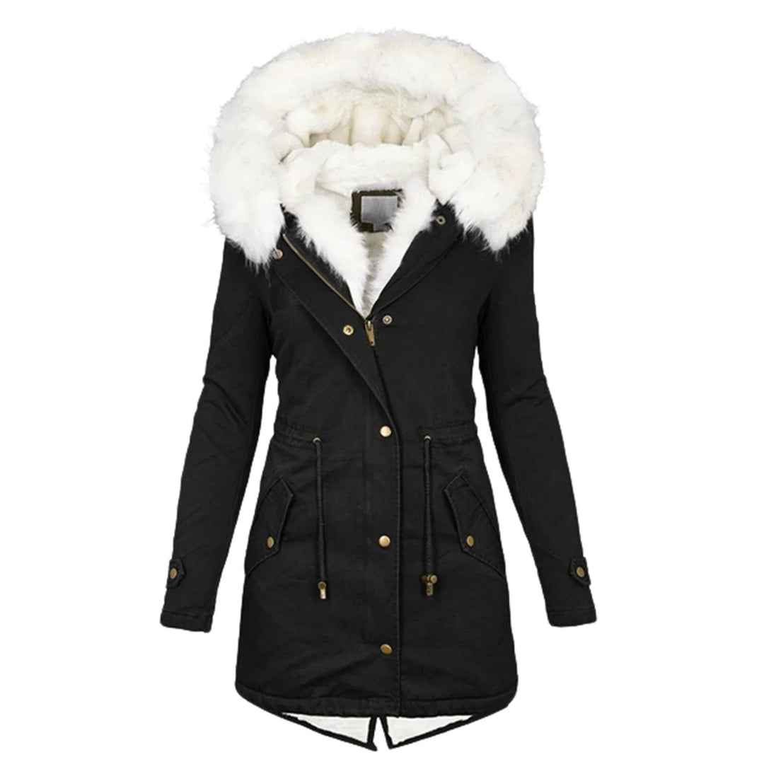 R&B | Modische, Lange Winterjacke