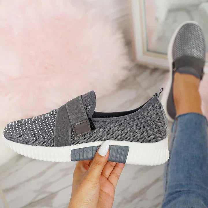 R&B | Slip-On Damen Klett-Sneaker