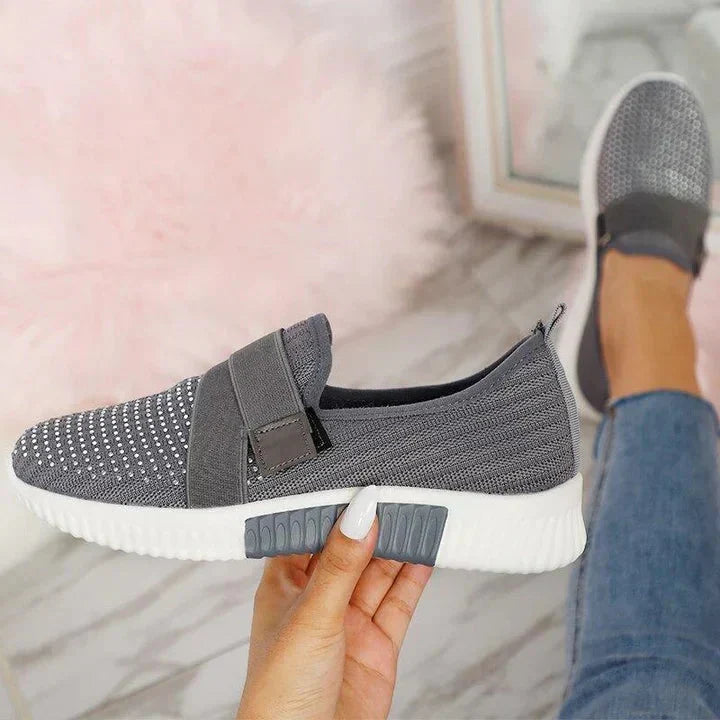 R&B | Slip-On Damen Klett-Sneaker