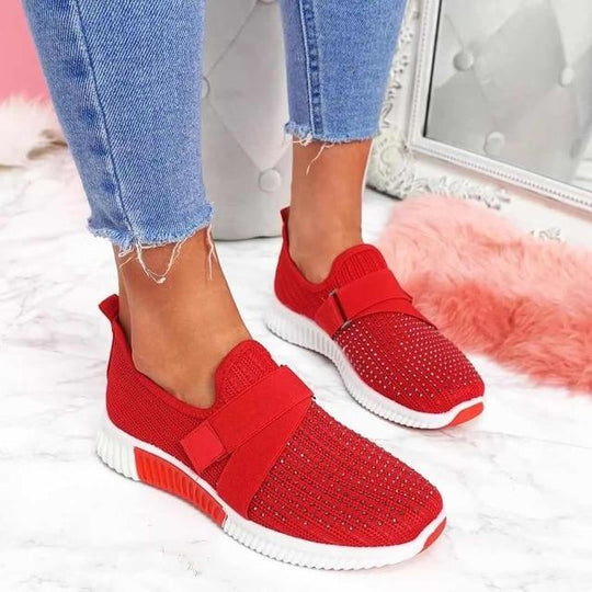 R&B | Slip-On Damen Klett-Sneaker