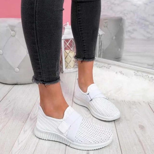 R&B | Slip-On Damen Klett-Sneaker