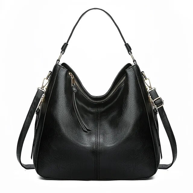 R&B | Leder Tasche mit Großer Kapazität und Seitenfächern