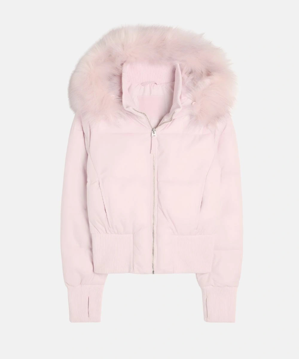 Damen Gesteppt Winterjacke mit Warm & Abnehmbarer Kapuze | R&B