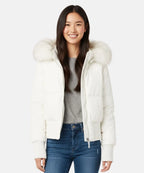 Damen Gesteppt Winterjacke mit Warm & Abnehmbarer Kapuze | R&B