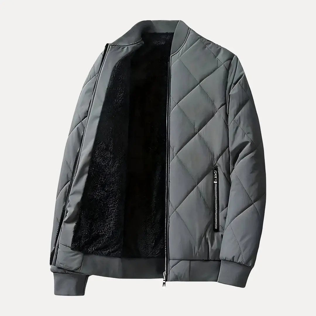 R&B | Fleecegefütterte Baumwolljacke