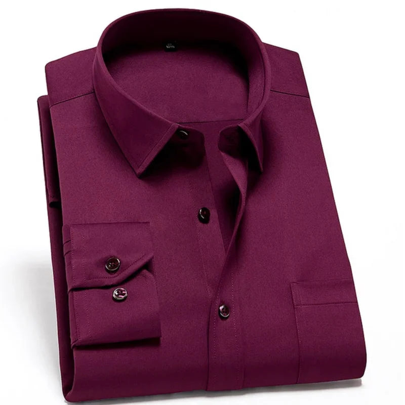 R&B | Anti Falten Herren Stretch Hemd