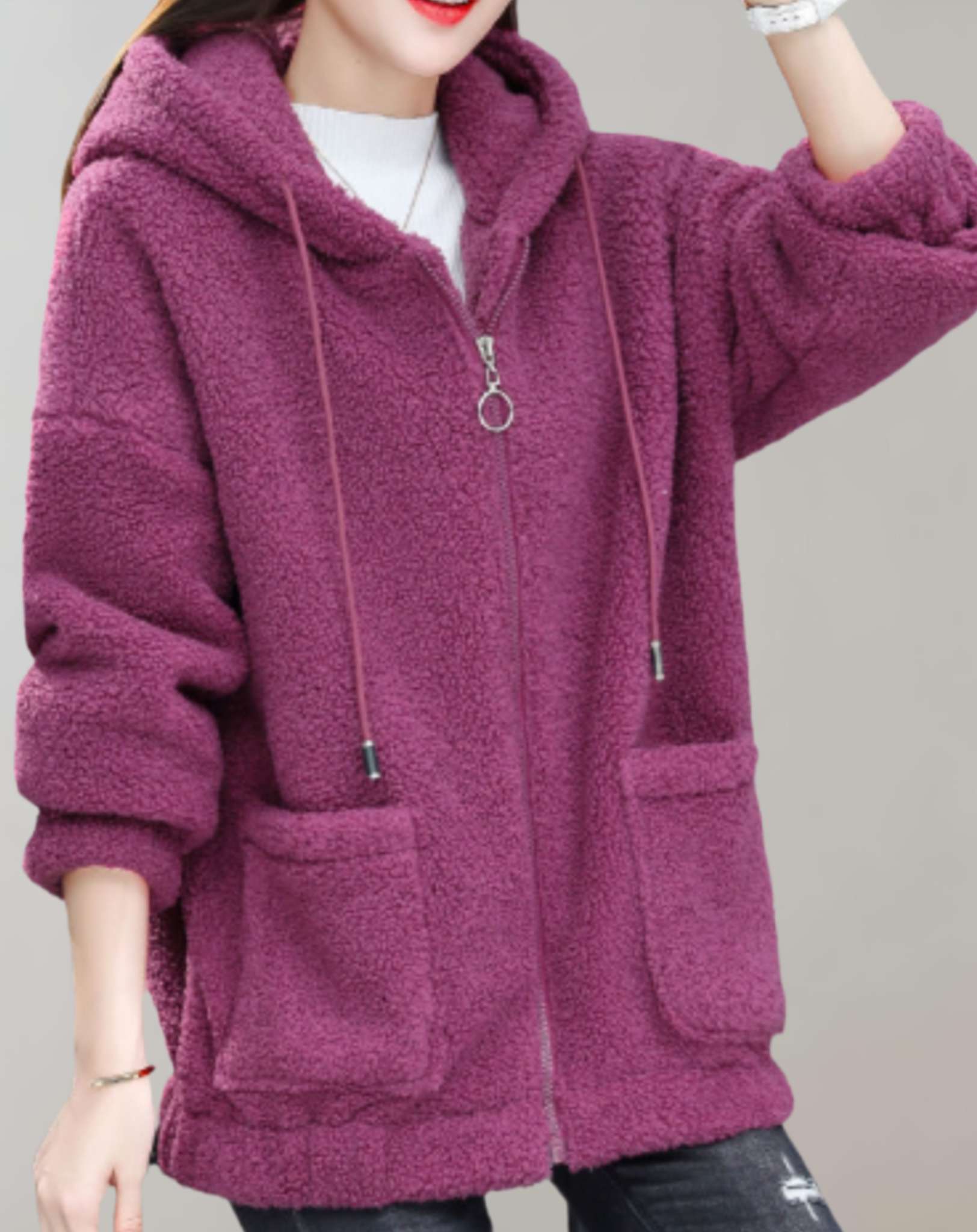 R&B | Bequeme Fleecejacke für Frauen