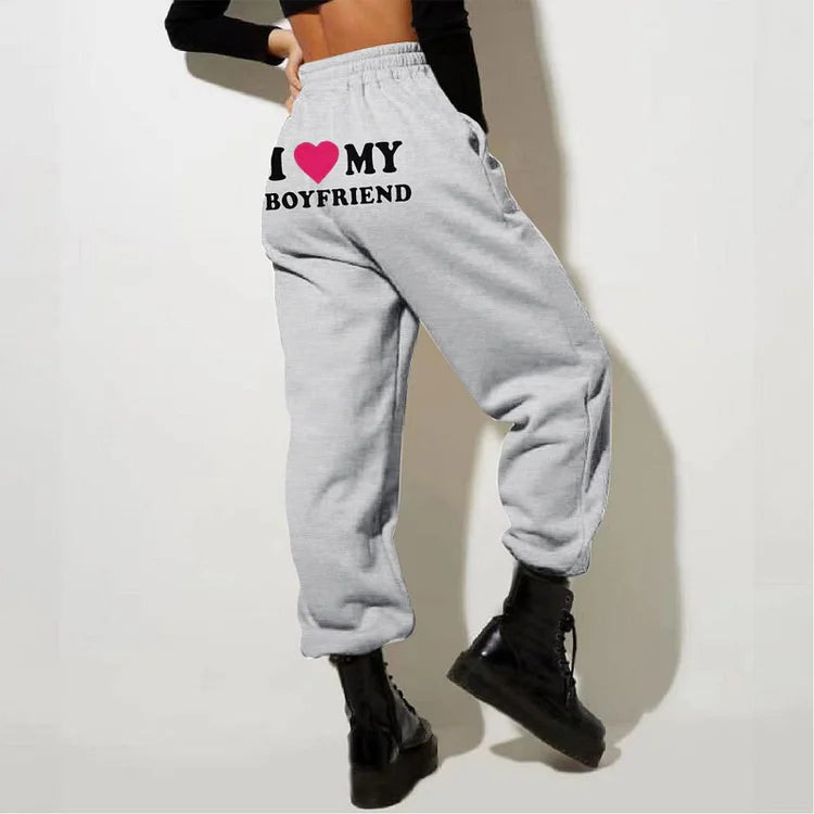 Heidi-Mode ™ | I Love My Boyfriend Jogginghose