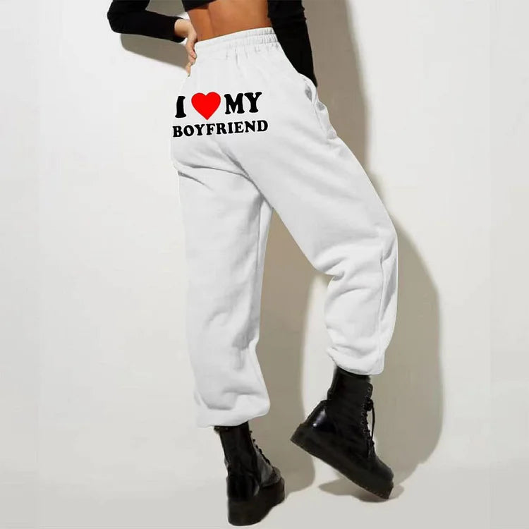 Heidi-Mode ™ | I Love My Boyfriend Jogginghose
