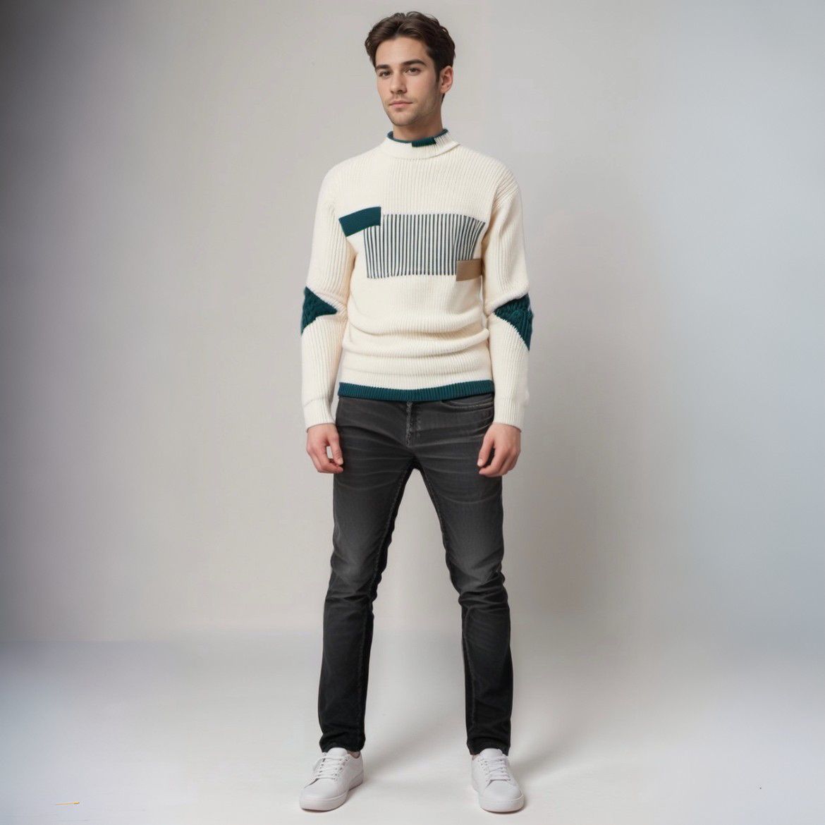 R&B | Moderne Strickjacke