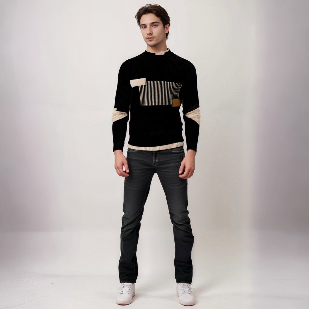 R&B | Moderne Strickjacke