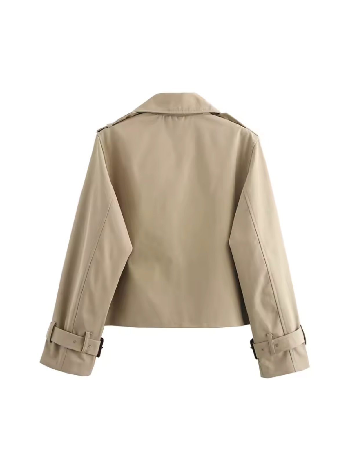 R&B | Damen Wasserdichter Trenchcoat Mit Gürtel Manschetten und Reverskragen