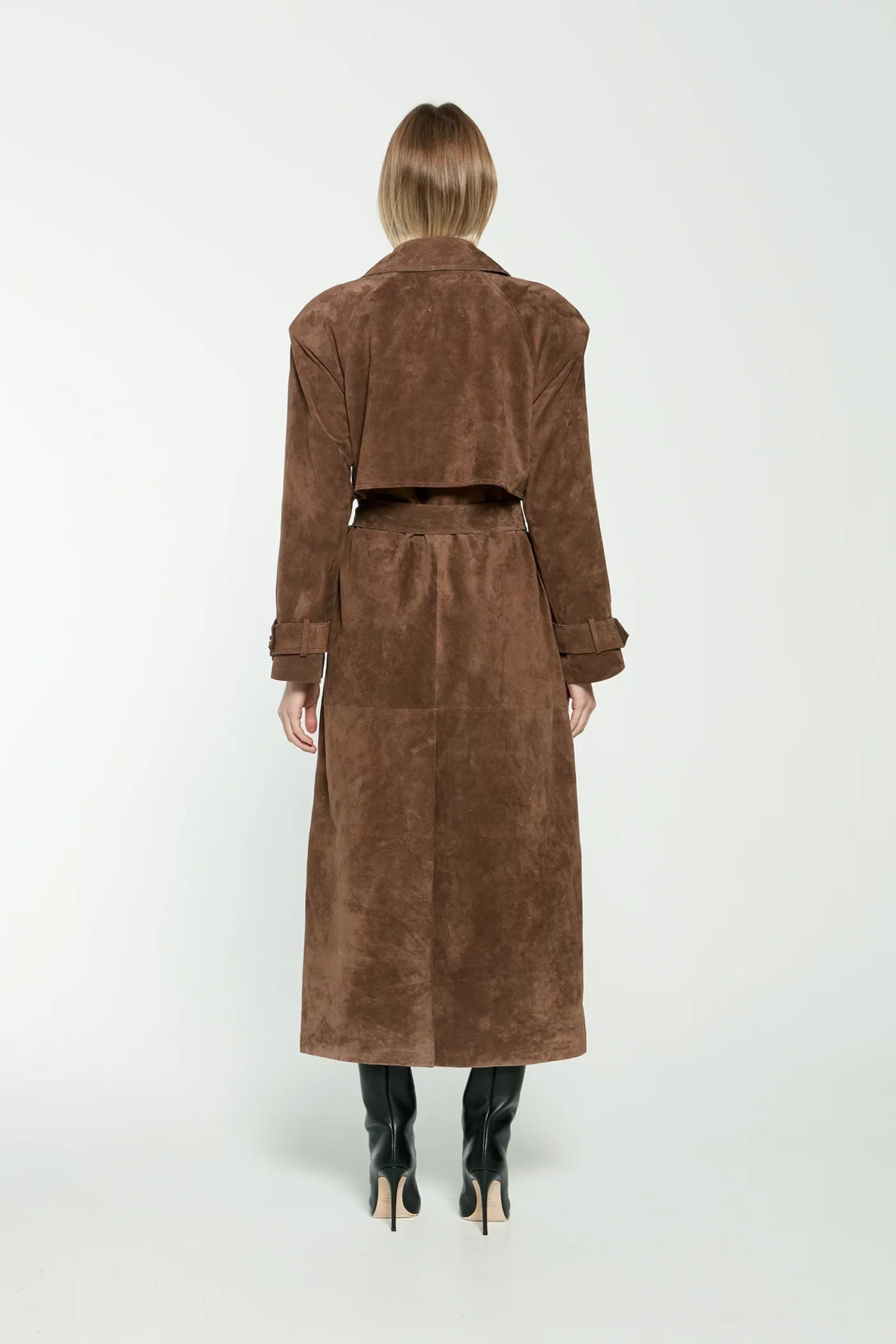 R&B | Faux Suede Winterjacke für Damen