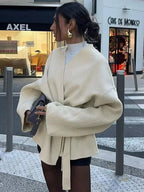R&B | Schnürjacke mit Gürtel