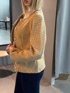R&B | Klassische Tweedjacke mit Perlenknöpfen Elegant und Zeitlos