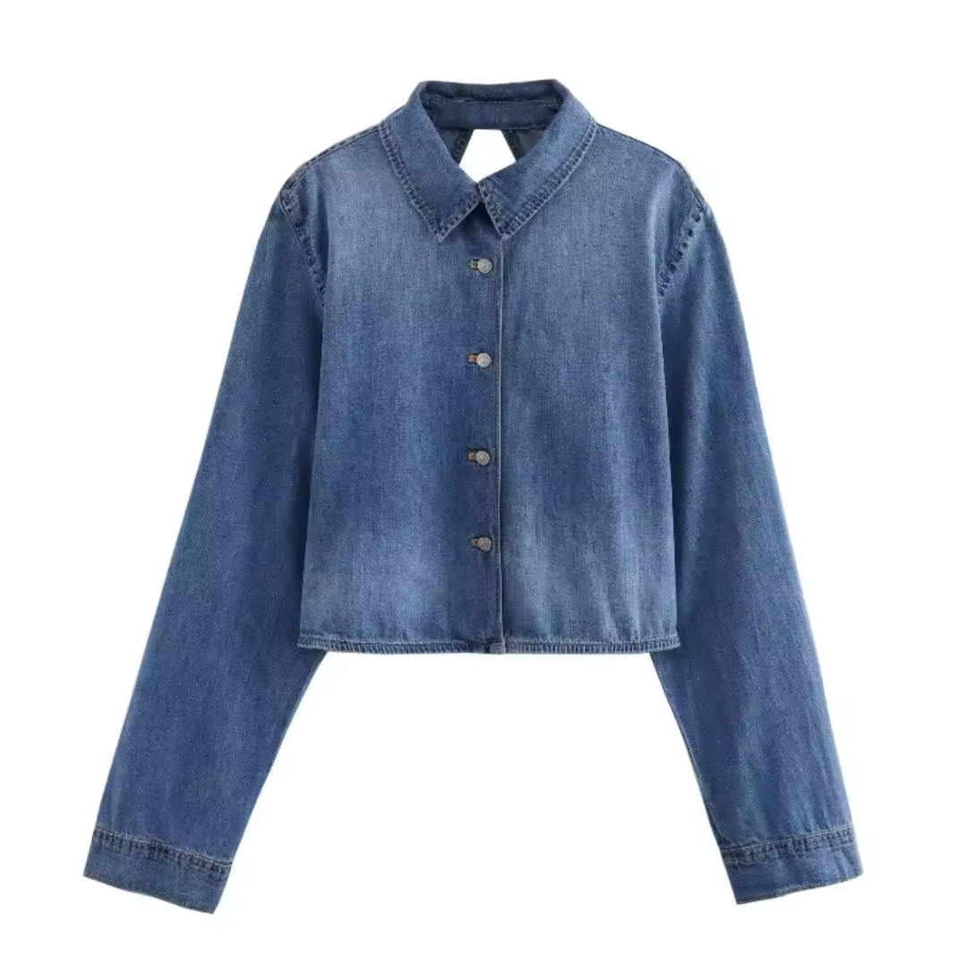 R&B | Langarmjacke für Damen Rückenfrei