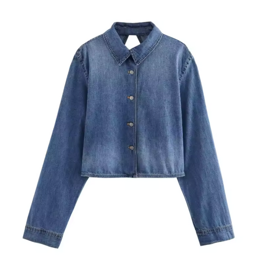 R&B | Langarmjacke für Damen Rückenfrei