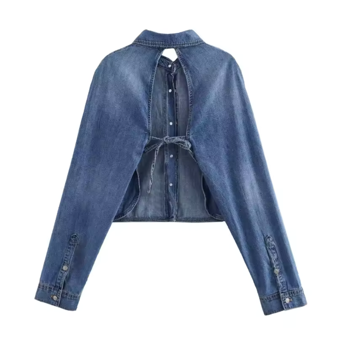 R&B | Langarmjacke für Damen Rückenfrei