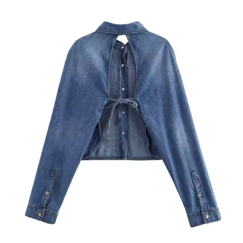 R&B | Langarmjacke für Damen Rückenfrei