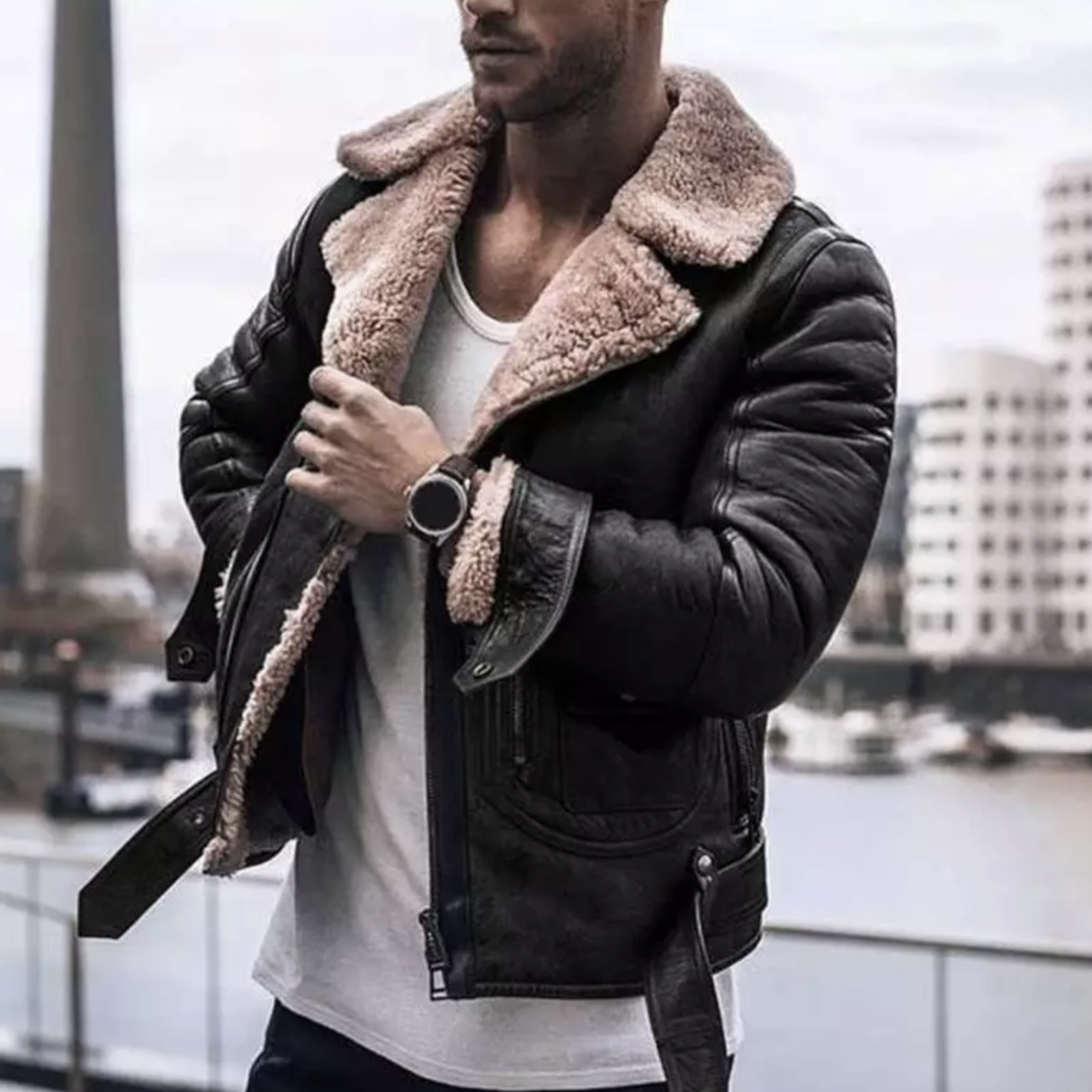 R&B | Stilvolle Winterjacke für Männer