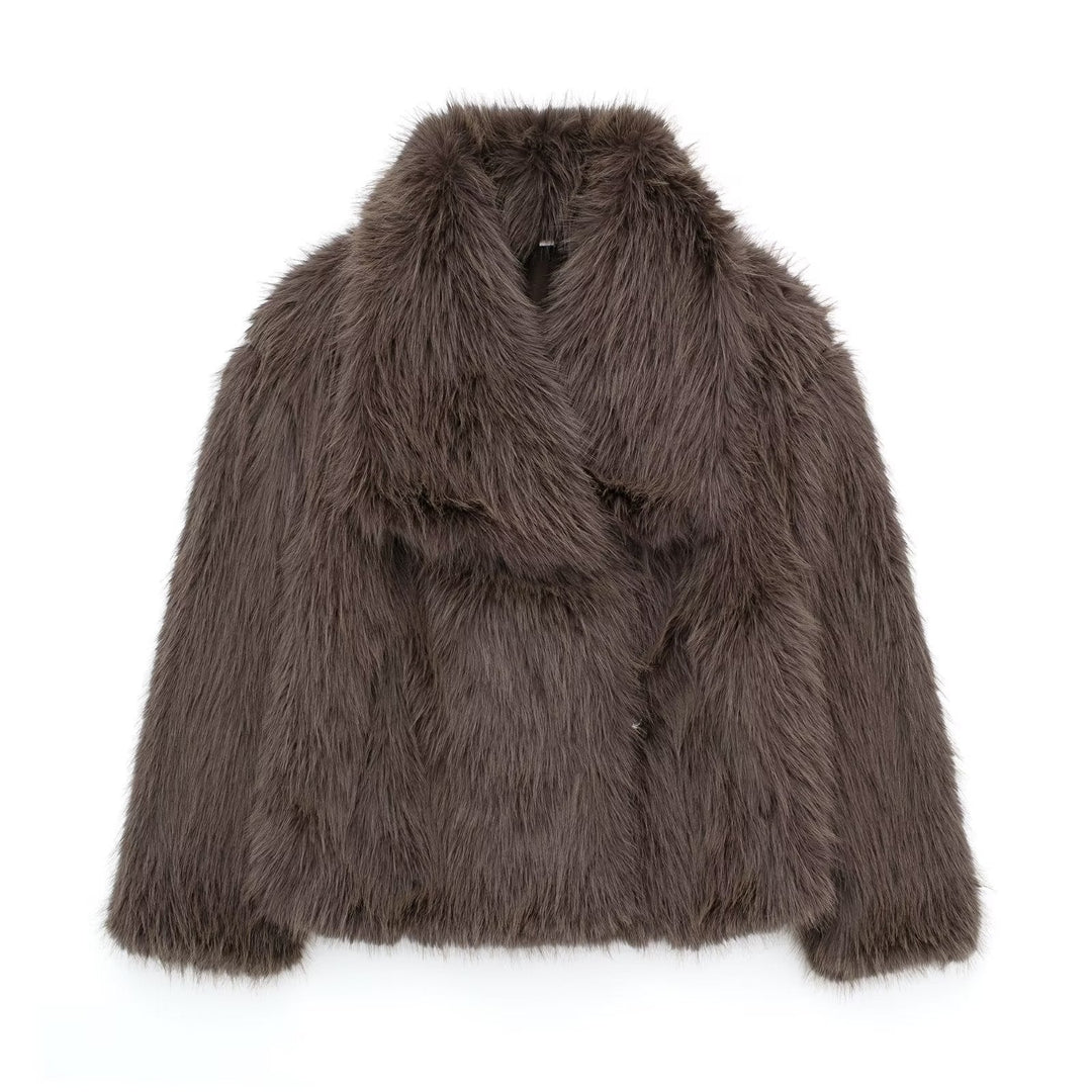R&B | Pelzjacke für Damen Luxus und Komfort Perfekt für Den Winter