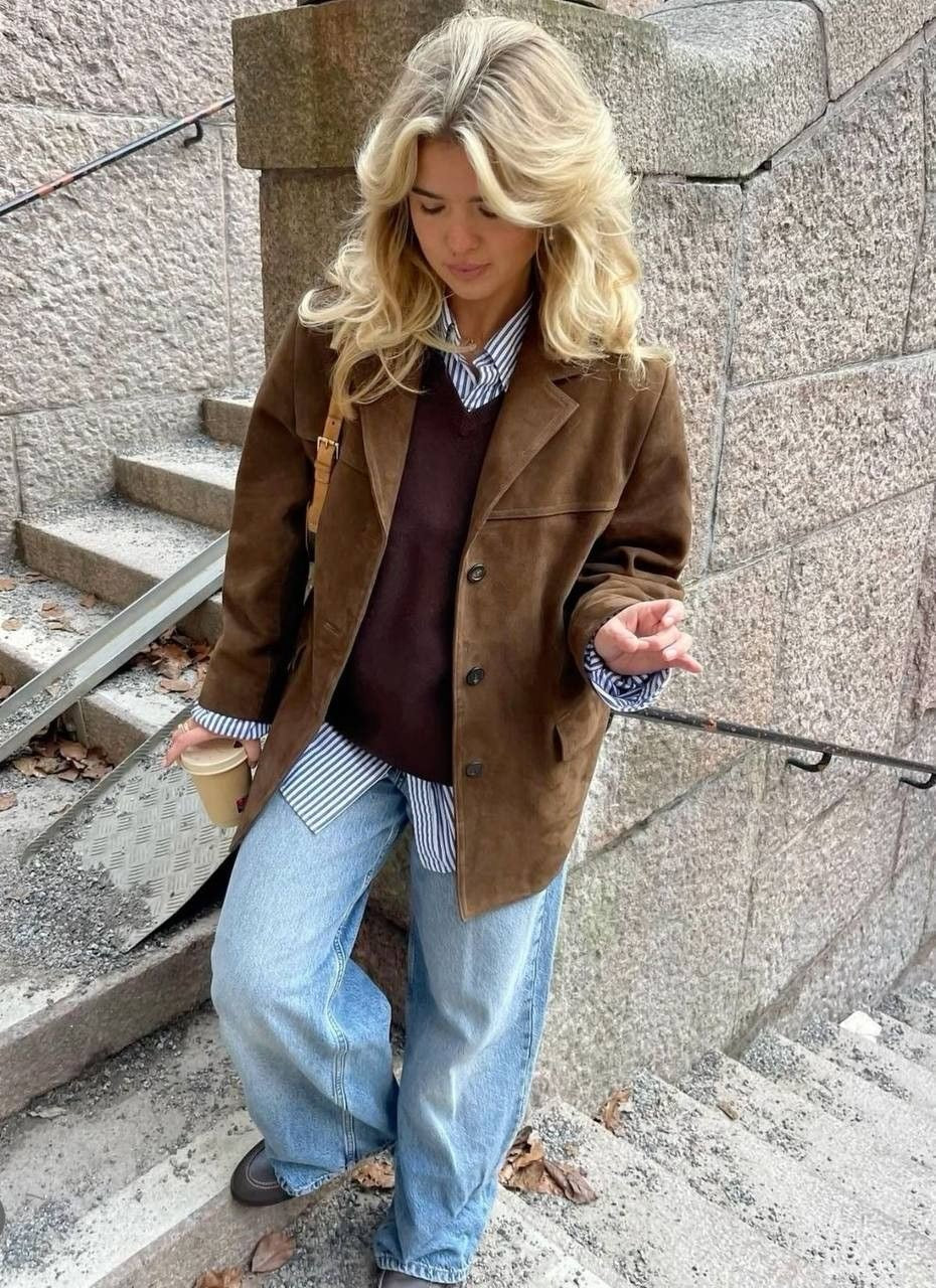 R&B | Wildlederjacke mit Edler Optik