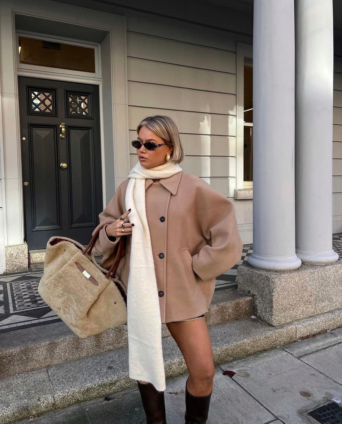 R&B | Oversized Wollmantel