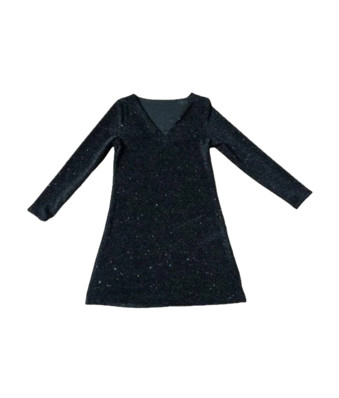 Glitzerndes Damen Paillettenkleid mit Langen Ärmeln für Party & Events | R&B