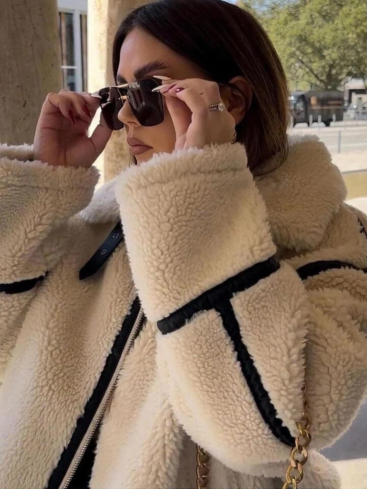 R&B | Vielseitige Teddyjacke für Frauen