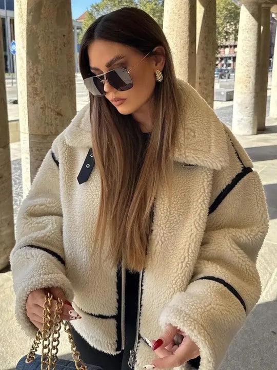 R&B | Vielseitige Teddyjacke für Frauen