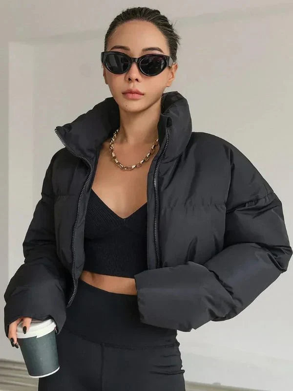 R&B | Damen Kurze Pufferjacke