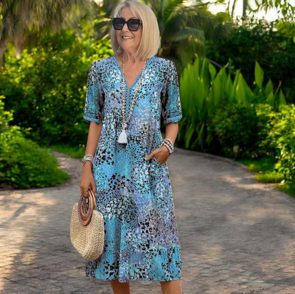 R&B | Leichtes Sommer & Frühlings Midikleid
