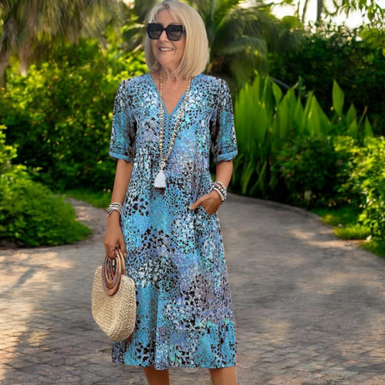 R&B | Leichtes Sommer & Frühlings Midikleid