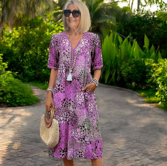 R&B | Leichtes Sommer & Frühlings Midikleid