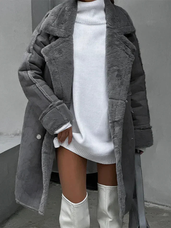 R&B | Damen-Fleece-Winterjacke