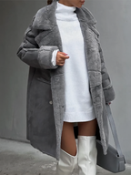 R&B | Winter Plüsch Windbreaker Mantel