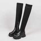 Stilvolle oberschenkelhohe stiefel R&B
