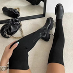 Stilvolle oberschenkelhohe stiefel R&B