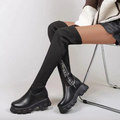 Stilvolle oberschenkelhohe stiefel R&B