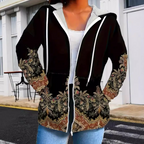 R&B | Frau Herbstjacke mit Kapuze